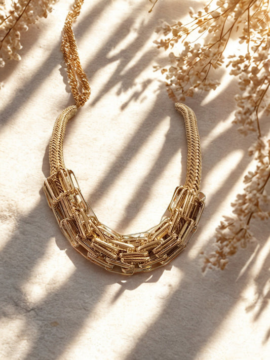 Black and Silver Necklace