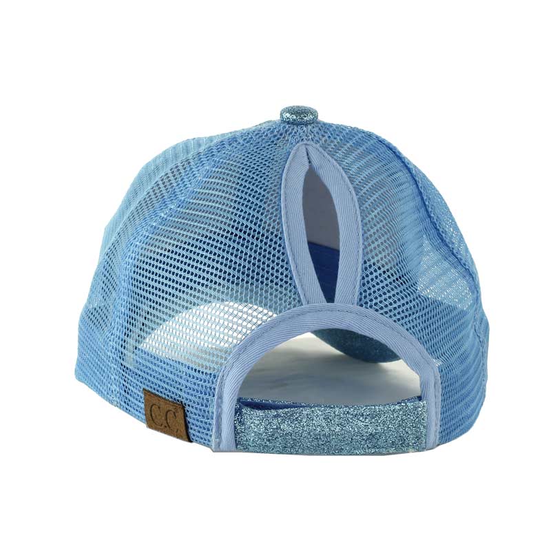 CC Glitter Ponytails Mesh Cap