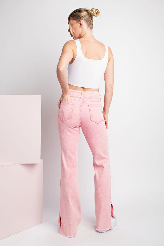 MINERAL WASHED PANTS