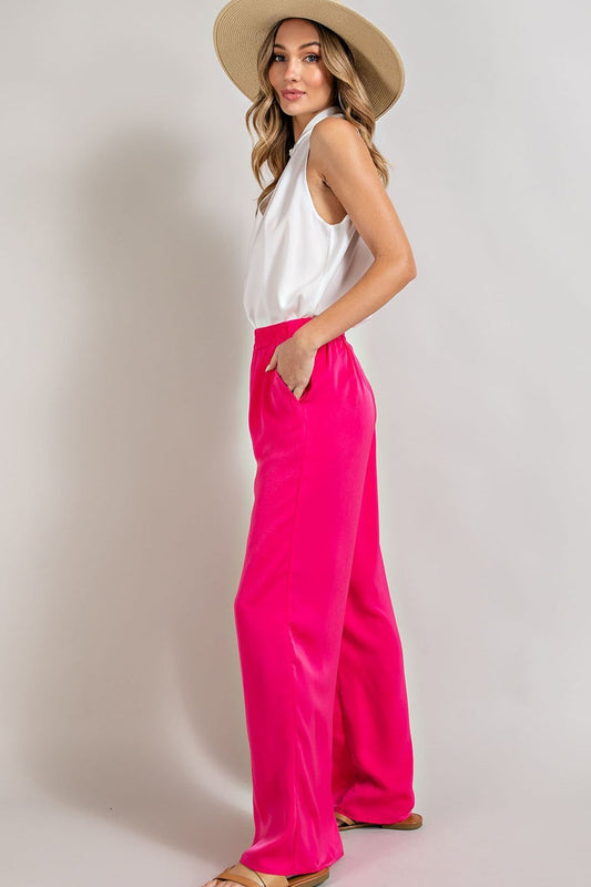 STRAIGHT LEG POCKET PANTS