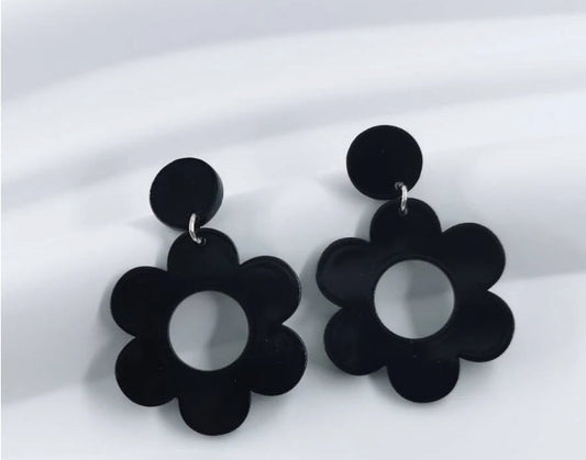 Acrylic Flower Earrings