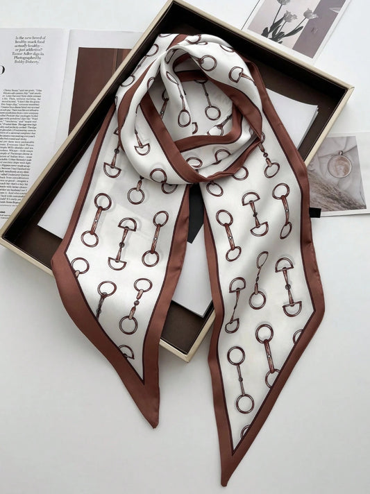Reversible Horse Chain Scarf/Bandana