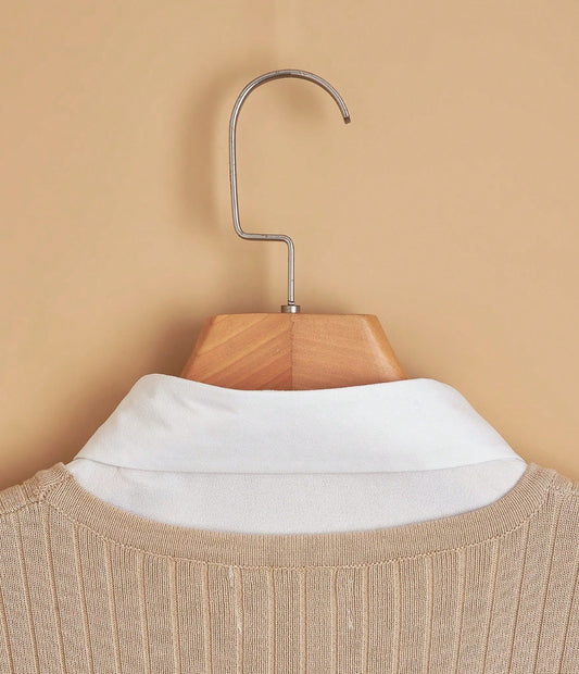 Pearl Studded Clear Detachable Collar