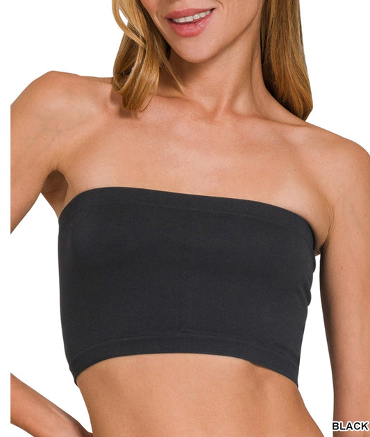 SEAMLESS 7 INCH BANDEAU - ONE SIZE