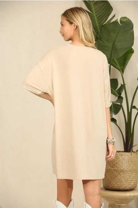 Long Live Cowgirls Western Graphic T-Shirt Dress