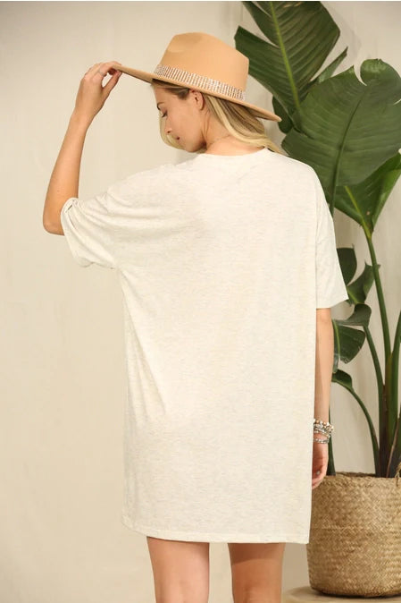 Long Live Cowgirls Western Graphic T-Shirt Dress