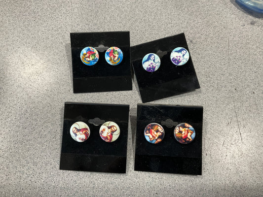 Catholic earrings