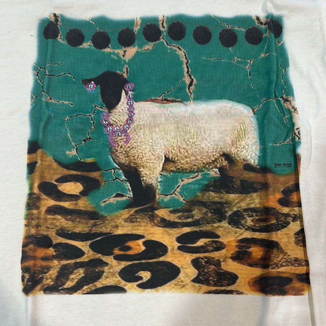 SHOW LAMB W/PINK SHIRT