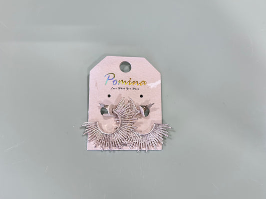 Sunshine Silver Earrings