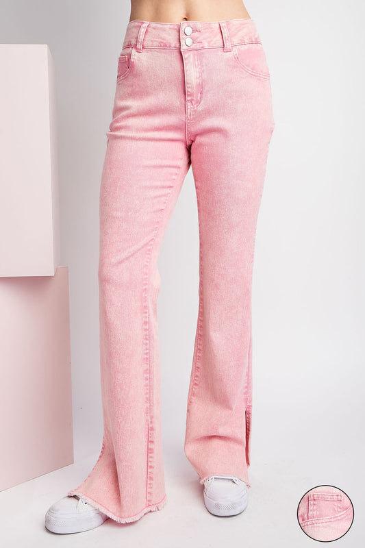 MINERAL WASHED PANTS