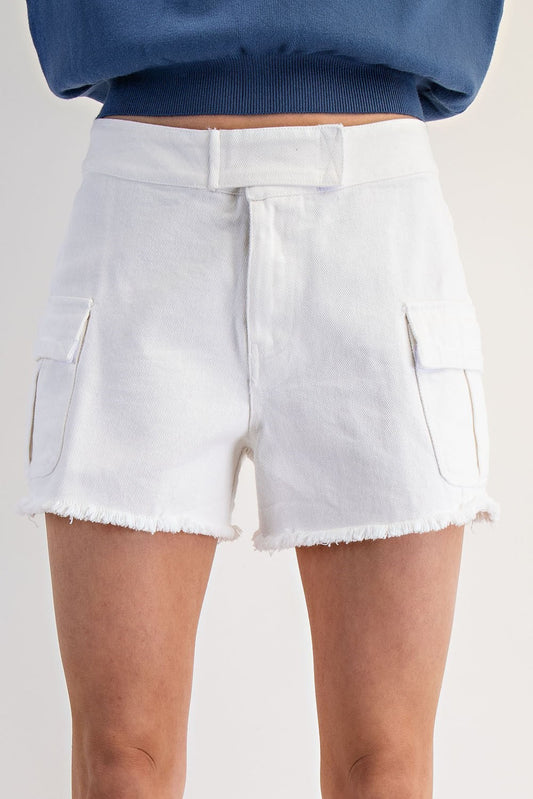Mineral Washed Shorts