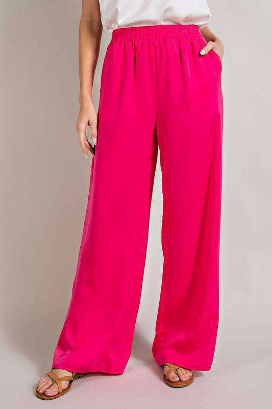 STRAIGHT LEG POCKET PANTS