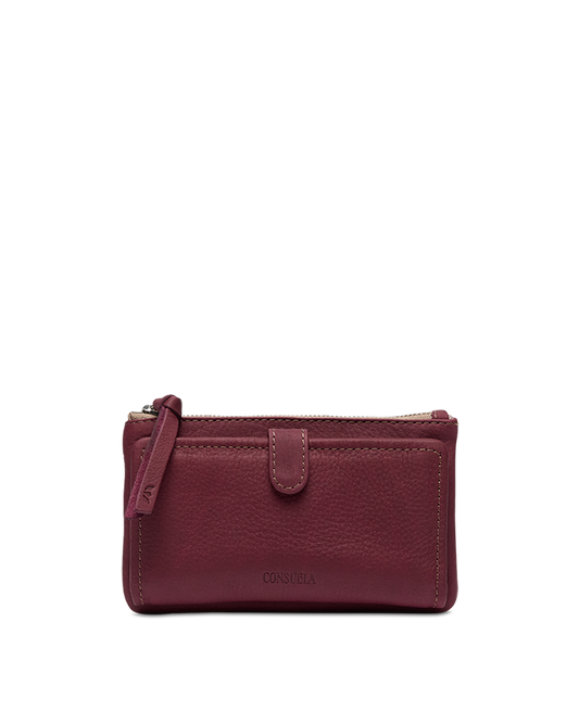 Plum Slim Wallet