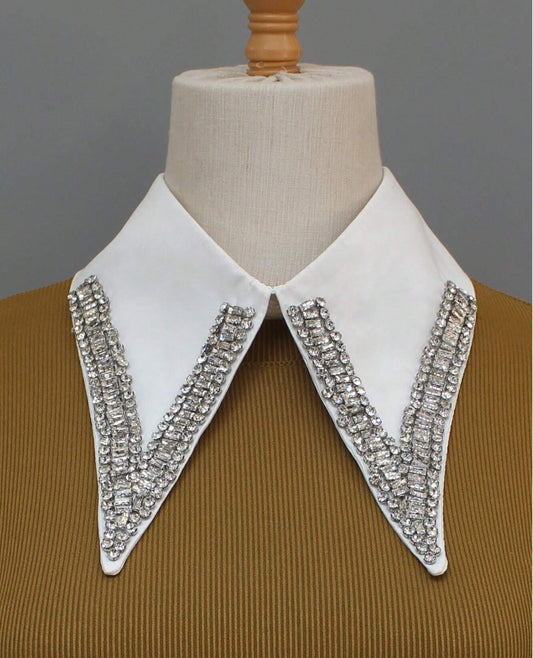 Sparkling Clear Detachable Collar