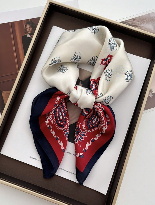 Retro in red western Scarf/Bandana