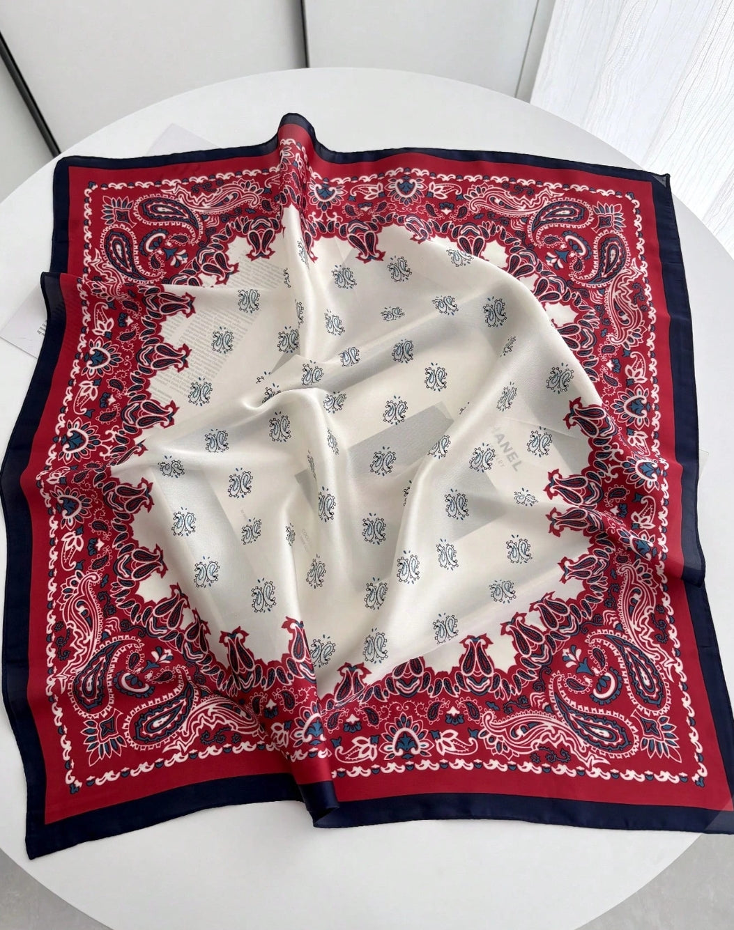 Retro in red western Scarf/Bandana