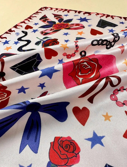 Retro multicolor western Scarf/Bandana