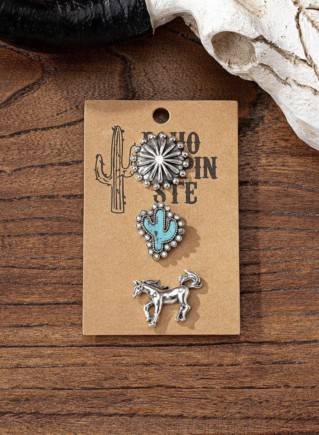 Retro Boho Style Brooch - Charms