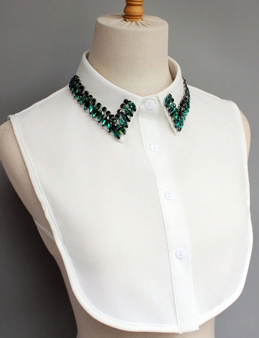 Sparkling Green Detachable Collar