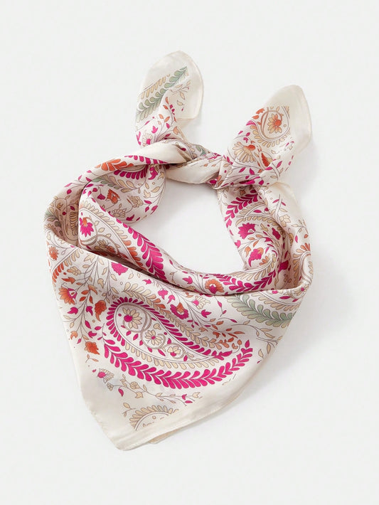 Western Flower Scarf/Bandana