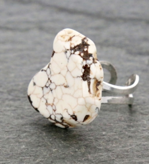 Western Stone Cuff Ring