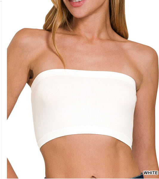 SEAMLESS 7 INCH BANDEAU - ONE SIZE