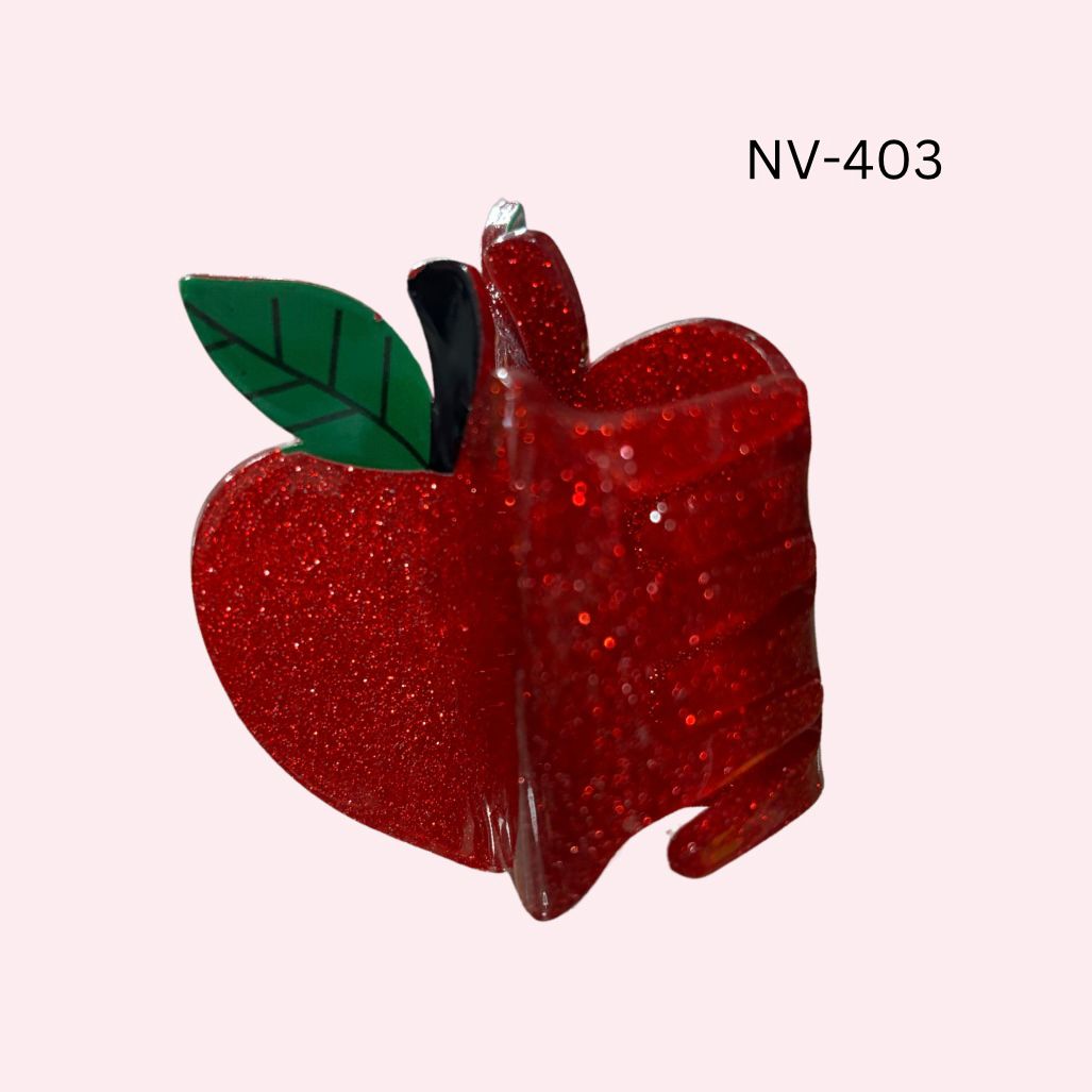 1 Pc Woman Original Design Innovative Pencil, Apple Hair Clips